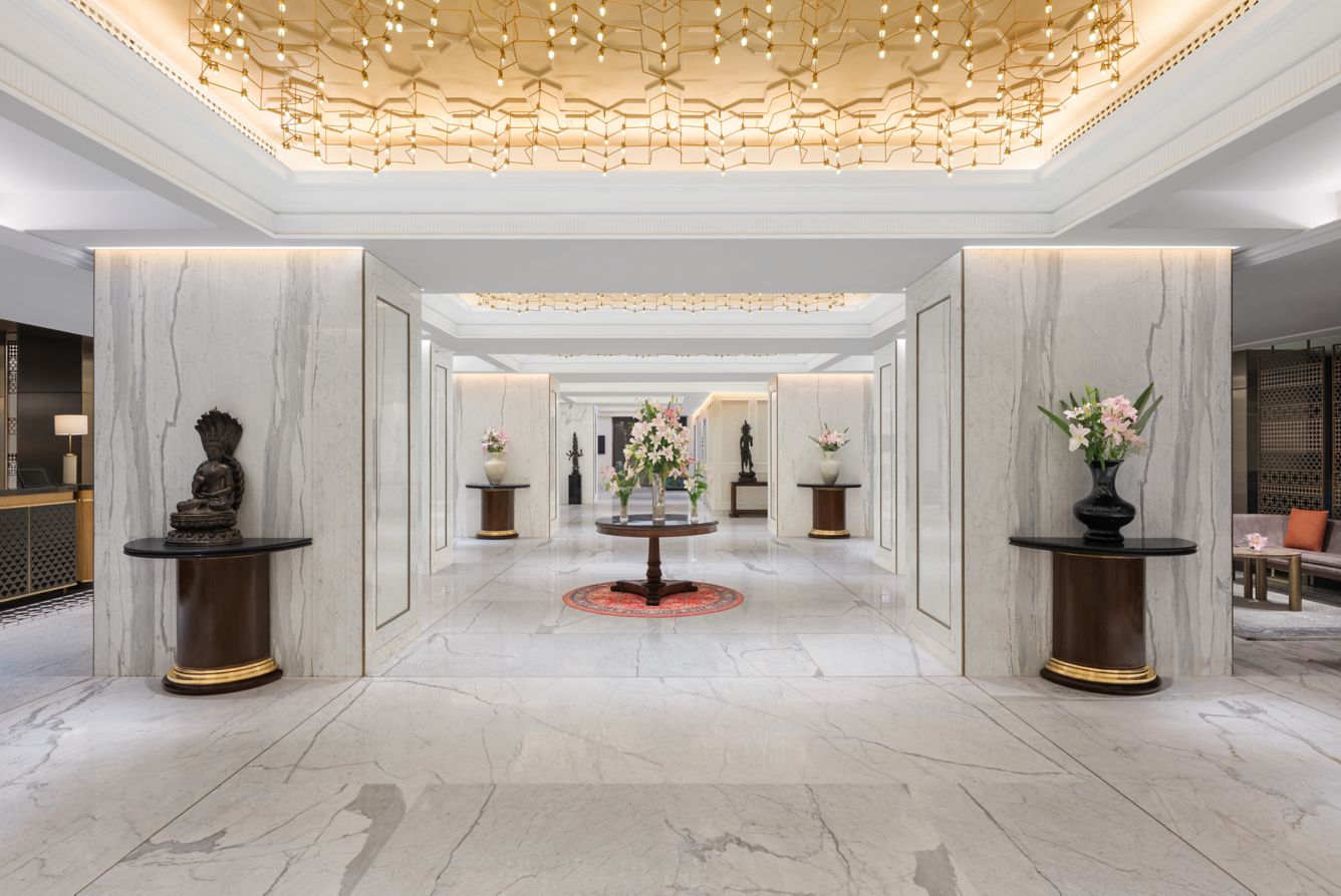 Hotel lobby